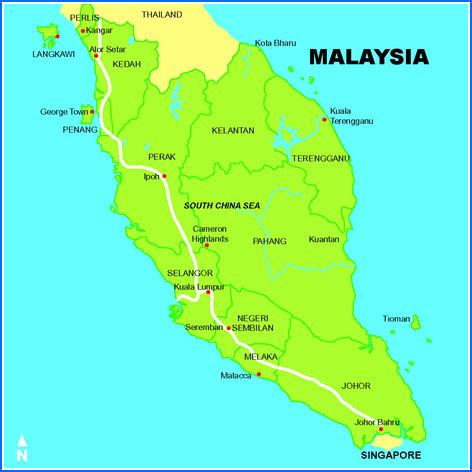 Malaysia is a federation of 13 states (negeri) and 3 federal territories (wilayah persekutuan). Image - Malaysia Green Map.jpg | Cryptid Wiki | FANDOM ...