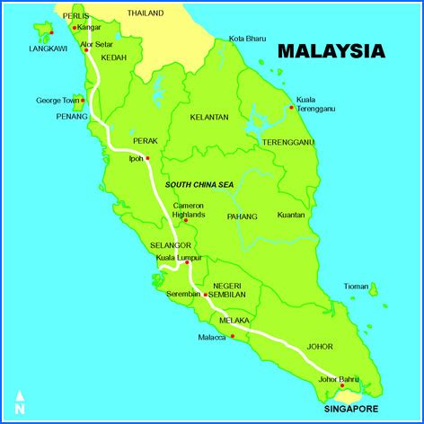 Large detailed map of west malaysia. MALAYSIA: World Community must stand up to coup concerns ...