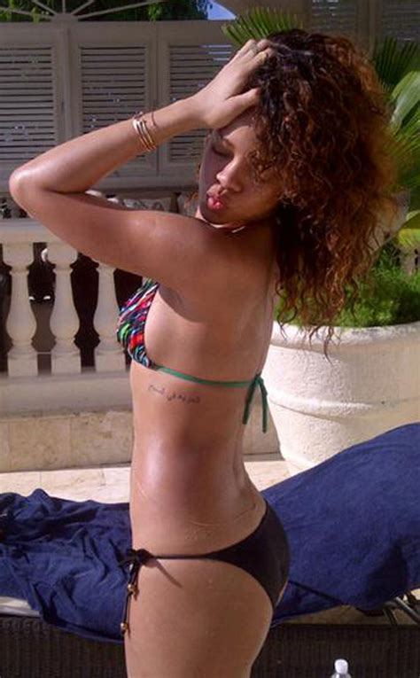 Bikini Shot Of The Day Rihanna Flaunts Her Beautiful Body In Barbados