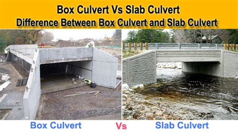 Box Culvert Vs Slab Culvert Box Culvert And Slab Culvert Difference