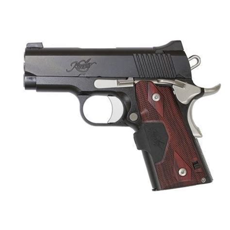 Kimber Ultra Carry Ii Acp With Crimson Trace Lasergrips