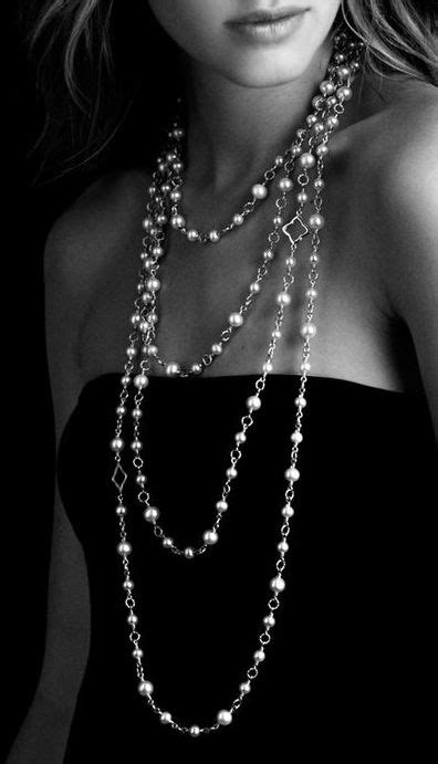 Chain Necklace With Pearls Pearl Chain Necklace Jewelry Inspiration Fashion Jewelry
