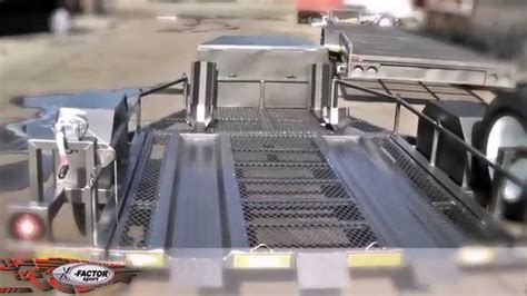 New and improved easy to load ride up ramps ensures safe motorcycle loading done by one person. Double Bike Easy Loader Trailer - YouTube