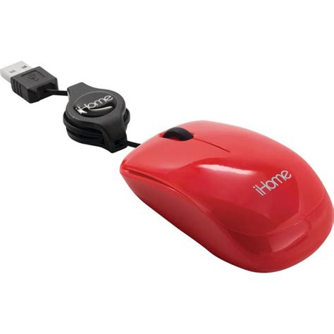 Buy Ihome Retractable Cord Travel Mouse