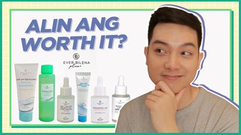 Ever Bilena Plus Skincare Which Products Are Worth It 🤔 Filipino Jan Angelo Youtube