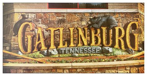Have You Had Your Picture Taken In Front Of The Gatlinburg Convention Center’s New Sign Post