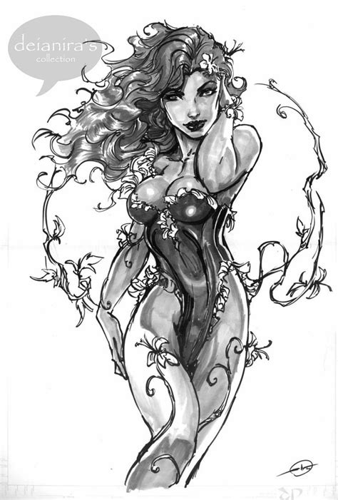 Poison Ivy By Stjepan Sejic In Claudia Ohms Artwork By Stjepan