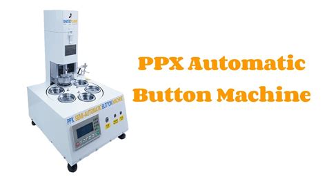 Ppx Automatic Button Making Machinehigh Speed High Volume Production