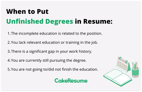How To Put Unfinished Degree On Resume W Examples Resume Writing