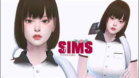 The Sims 4 Cas High School Student Style Full Cc List 🌸 심즈4 고등학생 여심