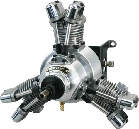 Saito Fa 120r3 3 Cylinder Radial Engine Buy Now At Modellbau Lindinger
