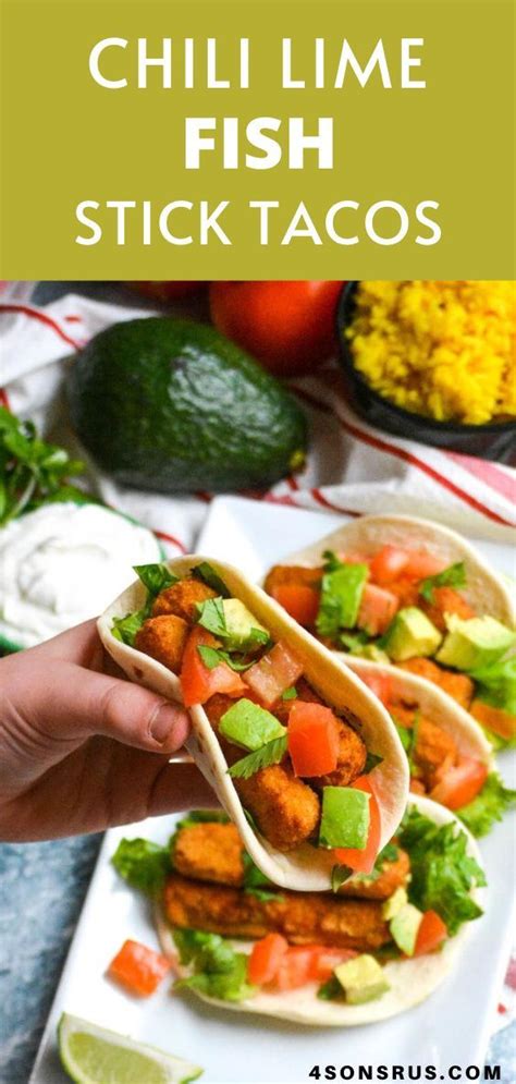 We did not find results for: Chili Lime Fish Stick Tacos - 4 Sons 'R' Us | Recipe in ...