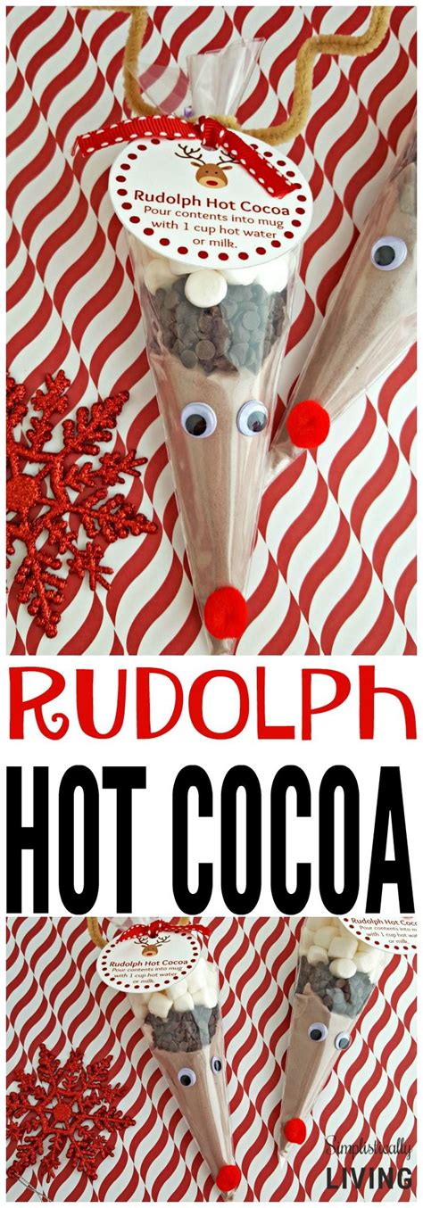 Rudolph Hot Cocoa With Free Printable T Tags