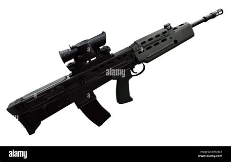 Enfield L85 Rifle Stock Photo Alamy