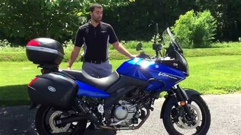 Every bike with a passenger seat needs. 2007 Suzuki V-Strom 650 - YouTube