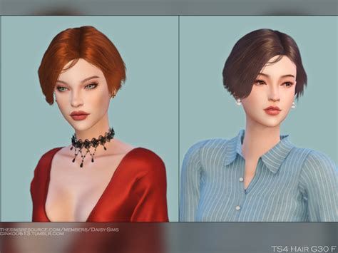 Female Hair G30 By Daisy Sims At Tsr Sims 4 Updates