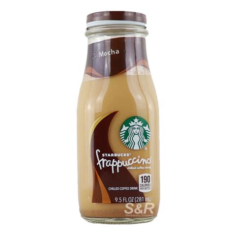 Starbucks Frappuccino Mocha Coffee Drink 281mL Lazada PH