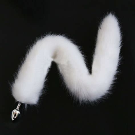 Fox Tail Furry Plush Ears Anal Butt Plug Handcuffs Leg Cuffs Adult Sex