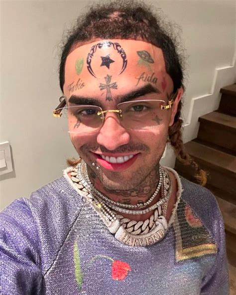 Daily Loud On Twitter Lil Pump Gets A New Tattoo On His Forehead