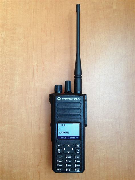 Motorola Mototrbo Xpr 7550 Dmr Portable Radio Review Va3xpr