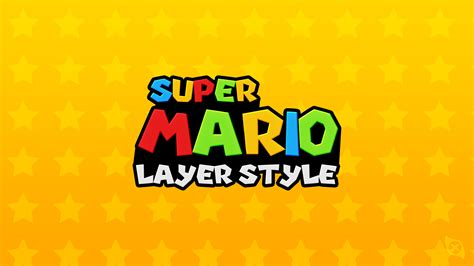 Licensed for personal and commercial. Super Mario Layer Style -FREE- by Xiox231 on DeviantArt