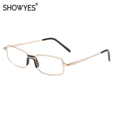 Vintage Gold Reading Glasses Square Frame Hyperopia Glasses Men Diopter 10~ 40 Eyeglasses
