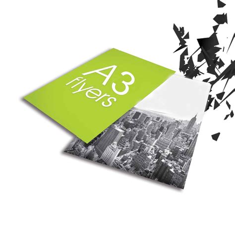 A3 Flyer Printing - WAO Studios | Digital Printing | Commercial