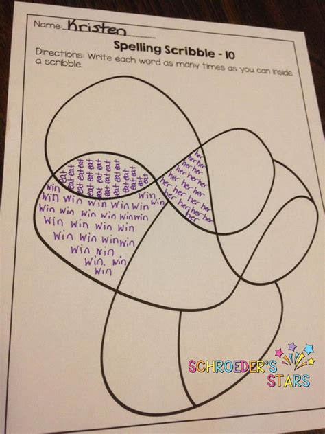 The learner will be able to: Schroeder's Stars: Spelling on the Go! Fun printables for ...