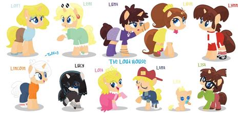 THE LOUD HOUSE PONY  Baby pony, Loud house characters, The loud house lucy
