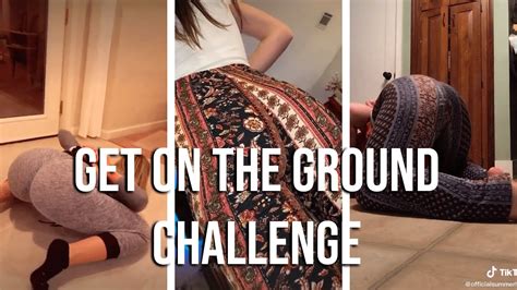 Get On The Ground Challenge Top Tiktok Videos Compilation 2020 1 Youtube