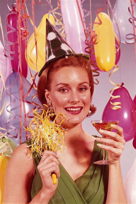 Toast The New Year With Vintage Shots Of Ladies Drinking