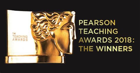 News Revealed The Winners Of The 2018 Pearson Teaching Awards From