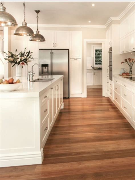 Inspiring Light Wood Flooring Ideas Shairoom Com Wood Floor Kitchen White Kitchen Design