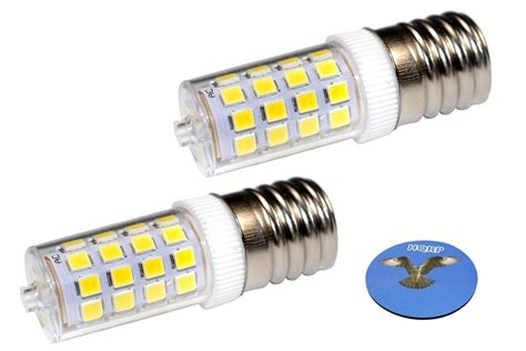 Hqrp 2 Pack 110v E17 Dimmable Led Light Bulb Cool White For Lg