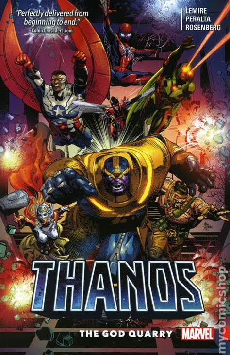 Thanos, possibly the most evil individual in the marvel universe, is back…and take an ongoing walk on the dark side of the galaxy, following the deadly trail of destruction left in the wake of…thanos! Thanos TPB (2017 Marvel) By Jeff Lemire comic books