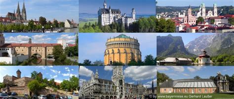 schönste Städte in Bayern Städtereisen in Süddeutschland ...