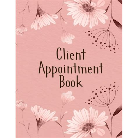 Client Appointment Book Appointment Book For Salons Spas Hair