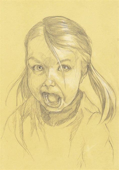 Portrait Drawing Niece Artsy Fartsy Art Drawings Deviantart Male Sketch Funny Faces Faces