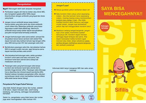 Poster Pencegahan Penyakit Sifilis Gambaran