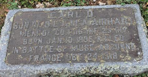 116th Infantry Regiment Roll Of Honor Pfc Earl D Airhart