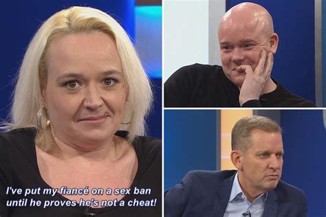 jeremy kyle guest puts fiance on sex ban for five months and demands he takes a lie detector
