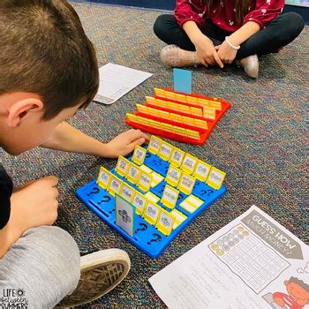 Math games is here to make sure that happens! GUESS WHO Money Math Game for Counting Coins and Dollars | TpT