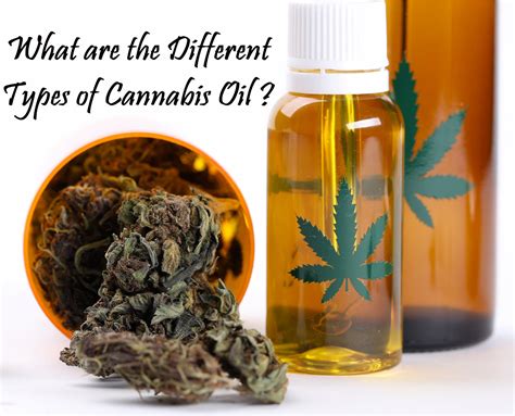 What are the Different Types of Cannabis Oil - Benefits ...