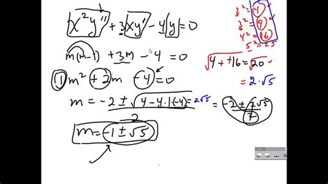 Cauchy Euler Equation By Free Academy Youtube
