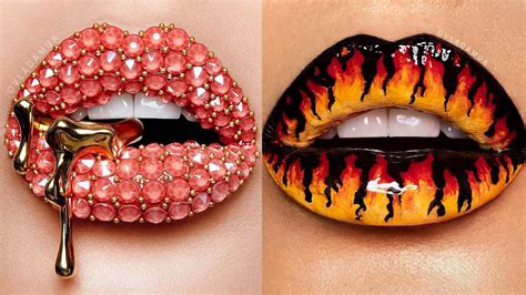 Lipstick Tutorials For 2022 💄 New Amazing Lip Art Ideas Youtube