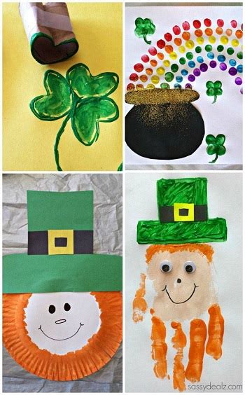 Easy St Patricks Day Crafts For Kids Crafty Morning