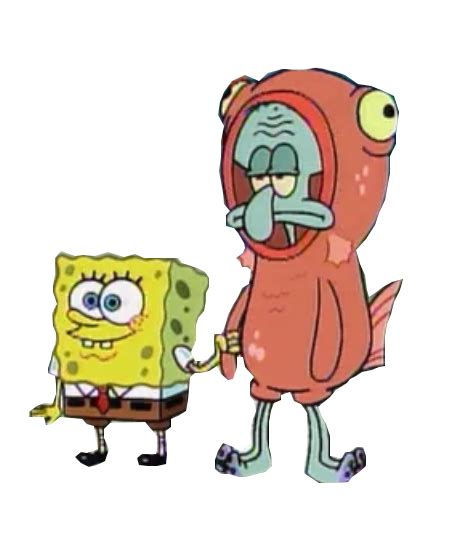 Spongebob And His Friend Patrick From Adventure Time