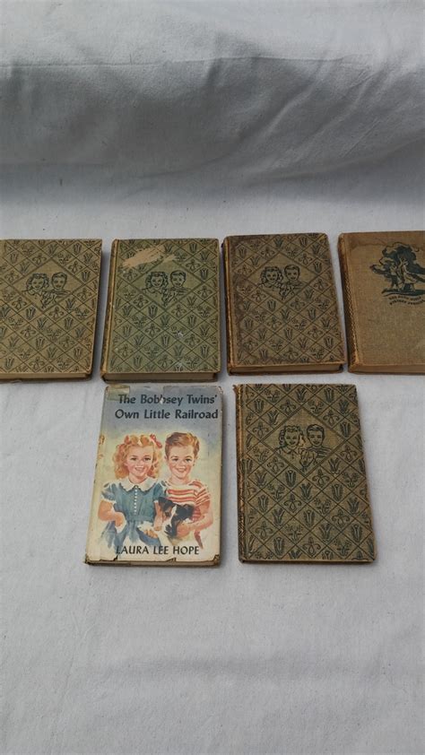 6 1950s Bobbsey Twins Book Collection Etsy