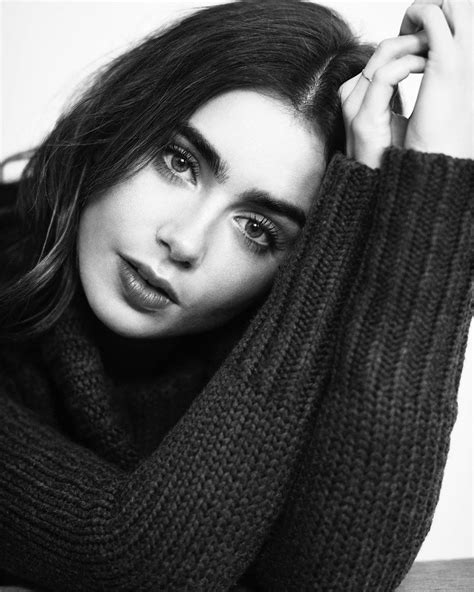 Lily Collins Portrait Photography Women Girl Photography Poses Self