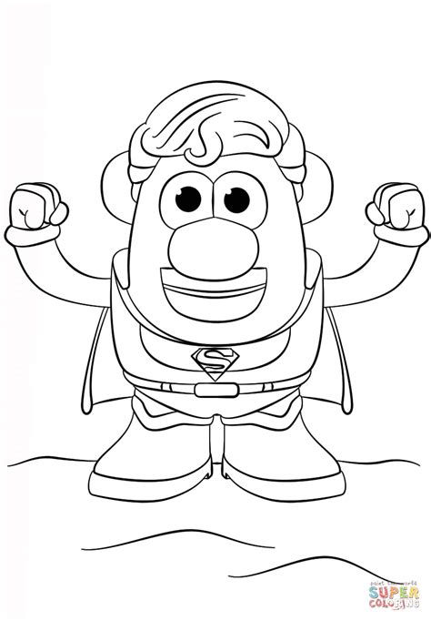 Mr Potato Head Drawing At Getdrawings Free Download